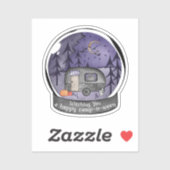 Halloween Camper im Snowball Aufkleber (Blatt)