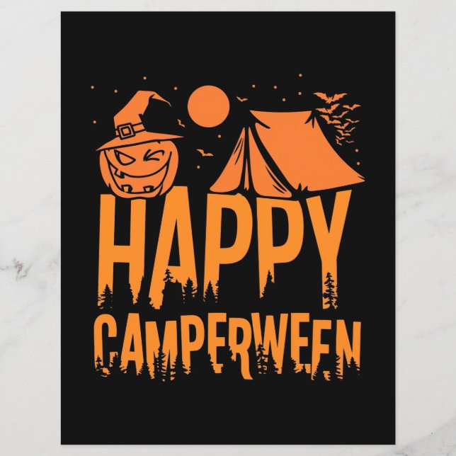 Halloween Camper Nature (Vorderseite)