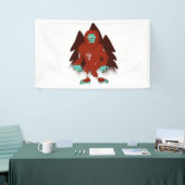 Halloween-Camping Banner (Messeveranstaltung)