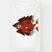 Halloween-Camping Banner (Vertikal)