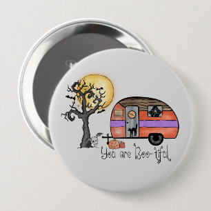 Halloween-Camping   Du bist schwach Button