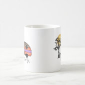 Halloween-Camping | Du bist schwach Kaffeetasse (Mittel)