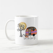 Halloween-Camping | Du bist schwach Kaffeetasse (Links)