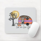 Halloween-Camping | Du bist schwach Mousepad (Mit Mouse)