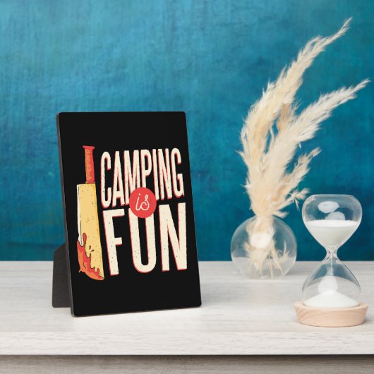 Halloween-Camping Fotoplatte (Seite)