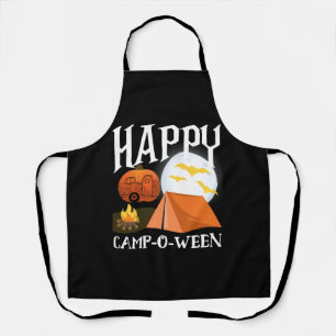 Halloween Camping Happy Camp O Ween Kostüm Schürze