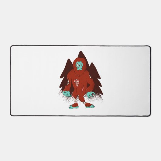 Halloween-Camping Schreibtischunterlage (Vorderseite)