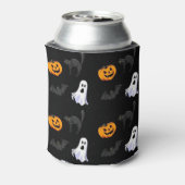 Halloween Can Cooler/Ghost, Pumpkins und Katzen Dosenkühler (Kanne Rückseite)