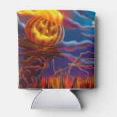Halloween Can Cooler/Jack-O-Lanterns Dosenkühler (Rückseite)