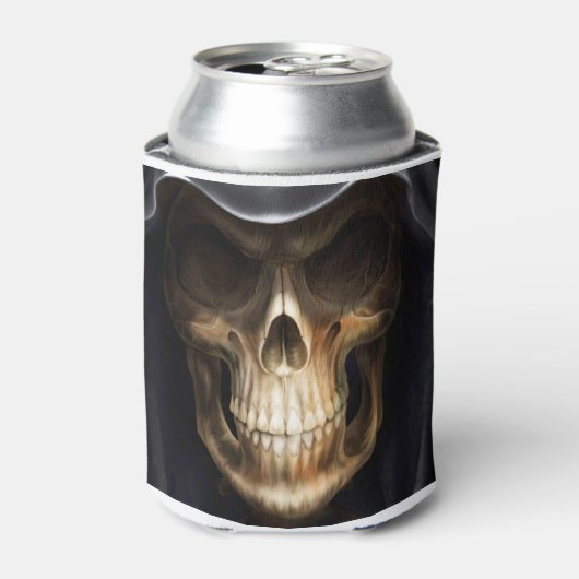 Halloween Can Cooler/Skull Dosenkühler (Kanne Vorderseite)