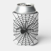 Halloween Can Cooler/Spider und Web Dosenkühler (Kanne Rückseite)