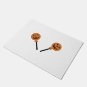 Halloween Candies Fußmatte (Schrägansicht)