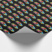 Halloween Candies Geschenkpapier (Ecke)