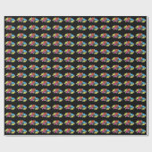 Halloween Candies Geschenkpapier (Flach)