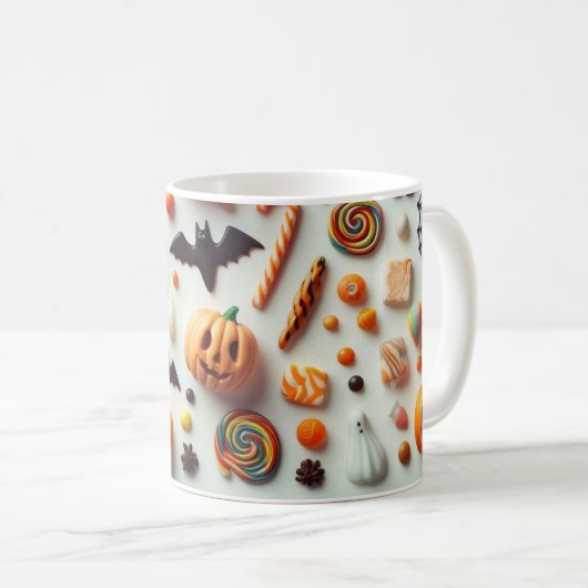 Halloween Candies Kaffeetasse (VorderseiteRechts)