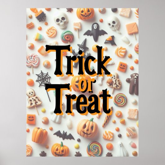 Halloween Candies Poster (Vorne)