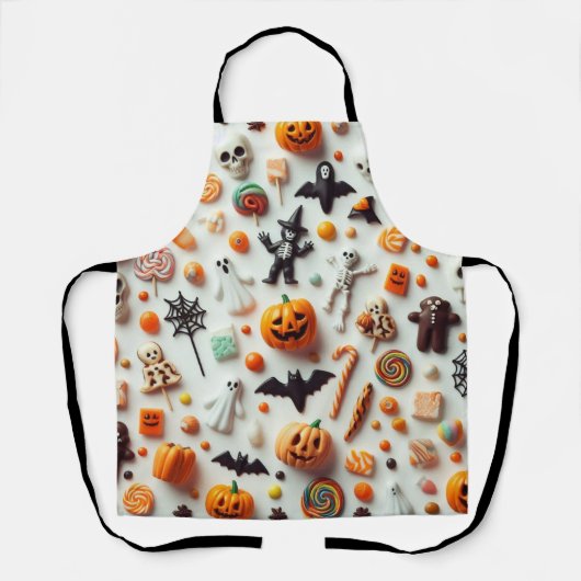 Halloween Candies Schürze (Vorderseite)