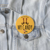 Halloween Candy 3 Inch Round Button (Beispiel)