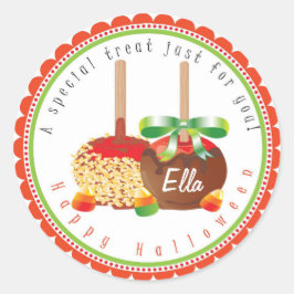 Halloween Candy Apple Stickers Favoriten
