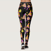 Halloween Candy Confetti Bright Leggings (Rückseite)
