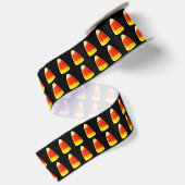Halloween Candy Corn 3" Band Satinband (Rückseite)