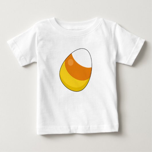 Halloween Candy Corn Baby T-shirt (Vorderseite)