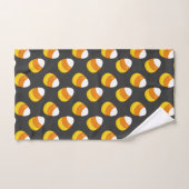 Halloween Candy Corn Badhandtuch Set (Handtuch)