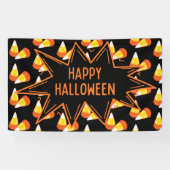 Halloween Candy Corn Banner (Horizontal)