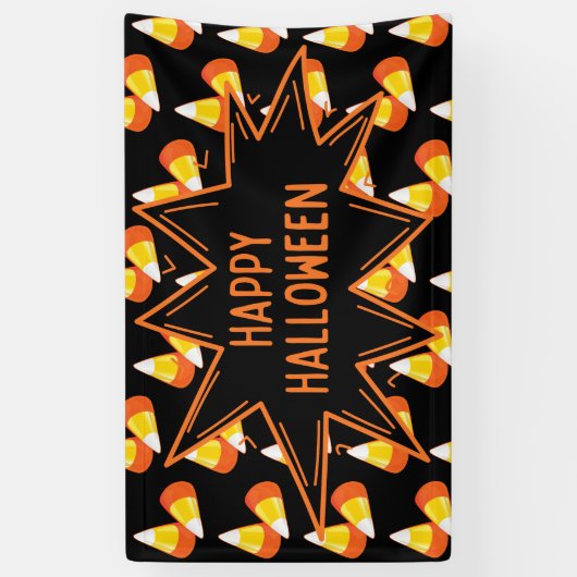 Halloween Candy Corn Banner (Vertikal)