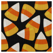 Halloween Candy Corn Black Stoff (Nahaufnahme)