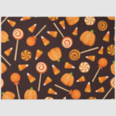 Halloween Candy Corn | Bonbonpapier Seidenpapier (Vorderseite)