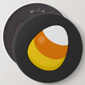 Halloween Candy Corn Button (Vorne & Hinten)