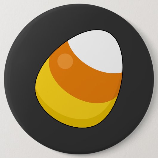 Halloween Candy Corn Button (Vorderseite)