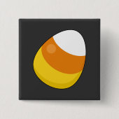 Halloween Candy Corn Button (Vorderseite)