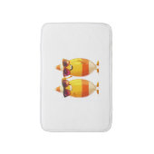 Halloween Candy Corn Crew Badematte (Vorderseite Vertikal)