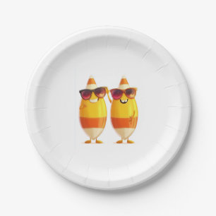 Halloween Candy Corn Crew Pappteller