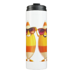 Halloween Candy Corn Crew Thermosbecher