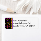 Halloween Candy Corn Custom Address Labels (Insitu)