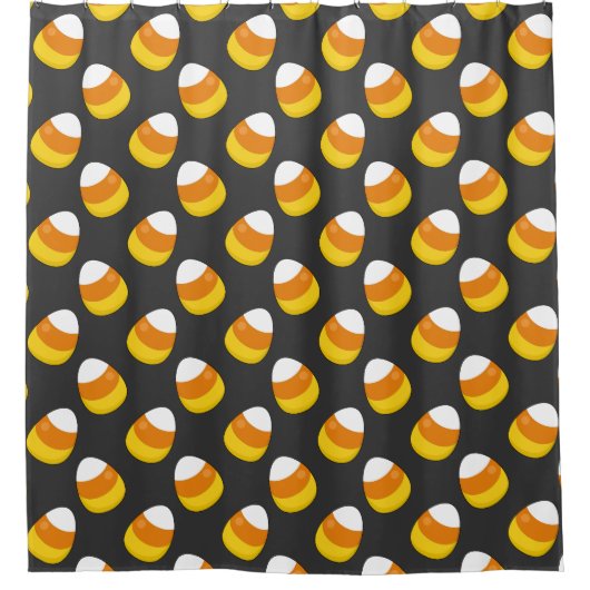 Halloween Candy Corn Duschvorhang (Vorderseite)