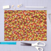 Halloween Candy Corn Fotografie Seidenpapier (Handwerk)