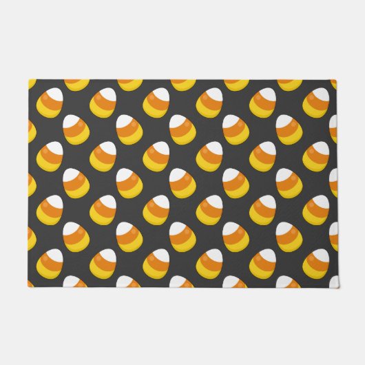 Halloween Candy Corn Fußmatte (Vorderseite)