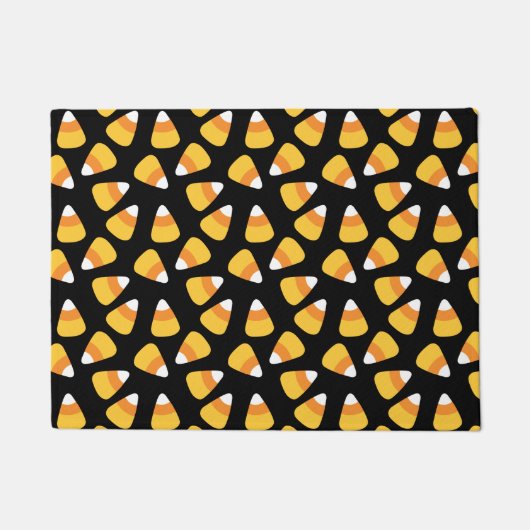Halloween Candy Corn Fußmatte (Vorderseite)