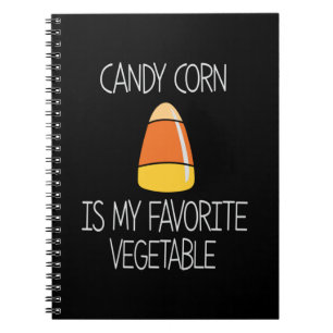 Halloween Candy Corn Is My Favotire Birthday Notizblock