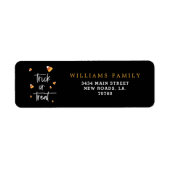 Halloween Candy Corn Labels (Vorne)