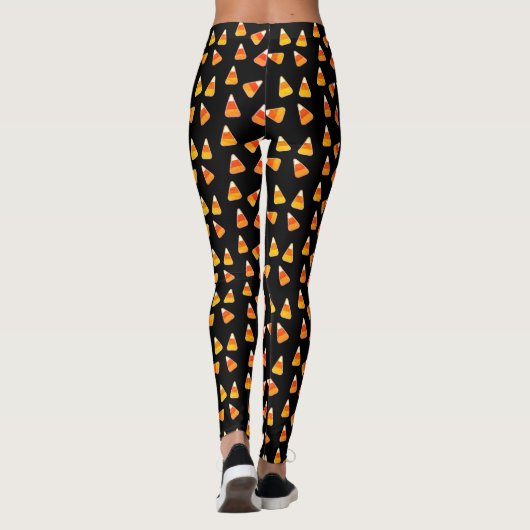 Halloween Candy Corn Leggings (Rückseite)