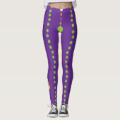 Halloween Candy Corn Leggings (Vorderseite)