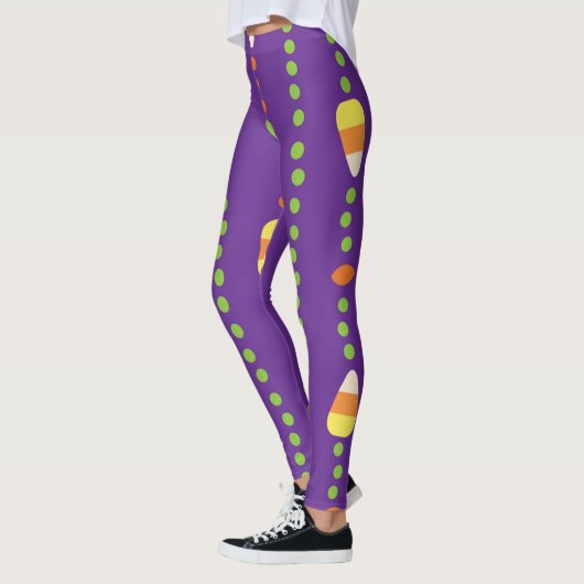 Halloween Candy Corn Leggings (Links)