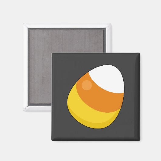 Halloween Candy Corn Magnet (Vorderseite/Rückseite)