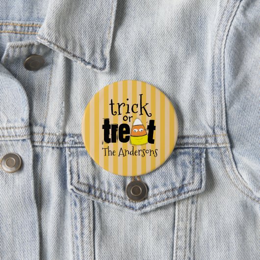 Halloween Candy Corn Niedlich Whimsical Funny Button (Beispiel)