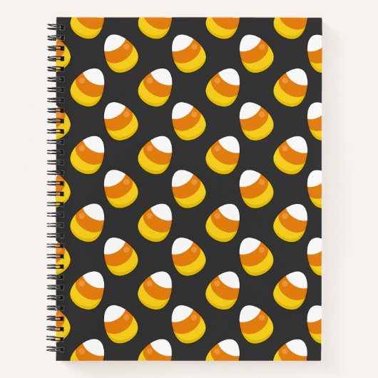 Halloween Candy Corn Notizblock (Vorderseite)